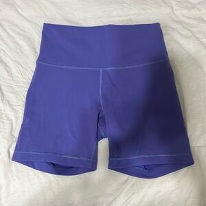 lululemon wunder train biker shorts 6”